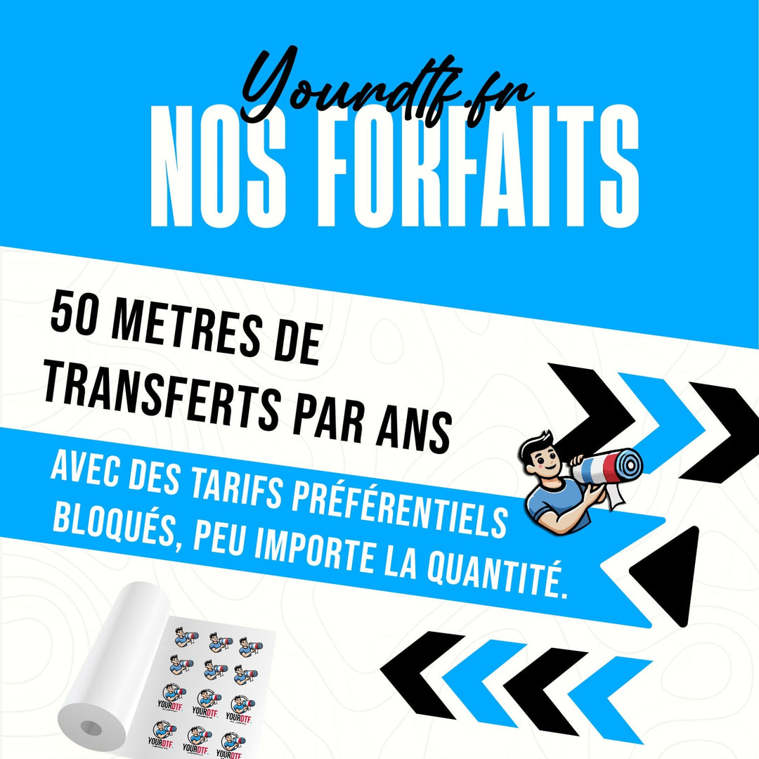 Forfait annuel 50 mètres/ans - YourDtfYourDtf