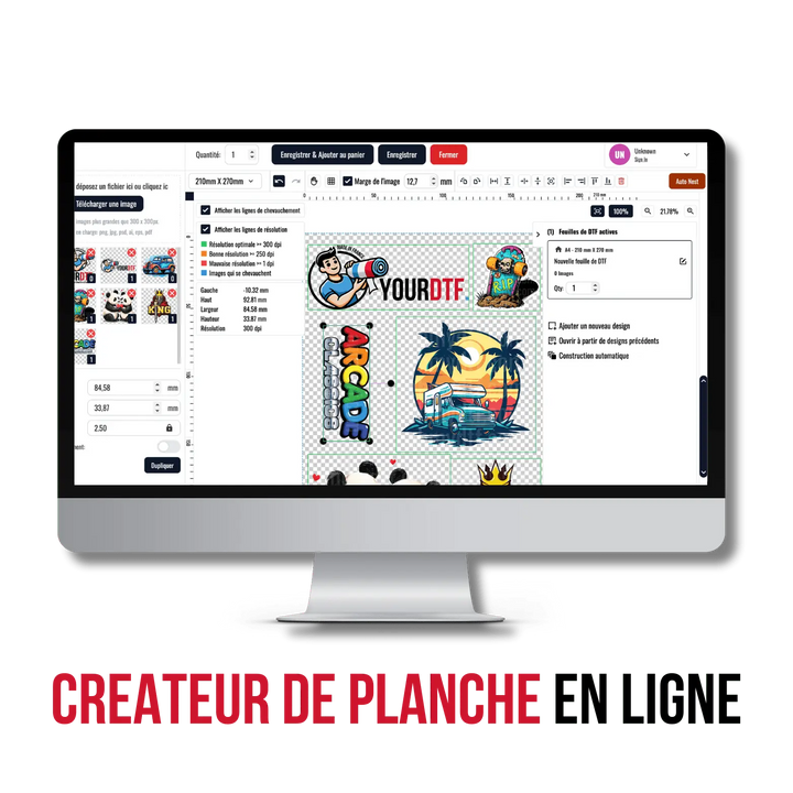 Yourdtf révèle la planche dtf ultime pour presse à chaud - YourDtf